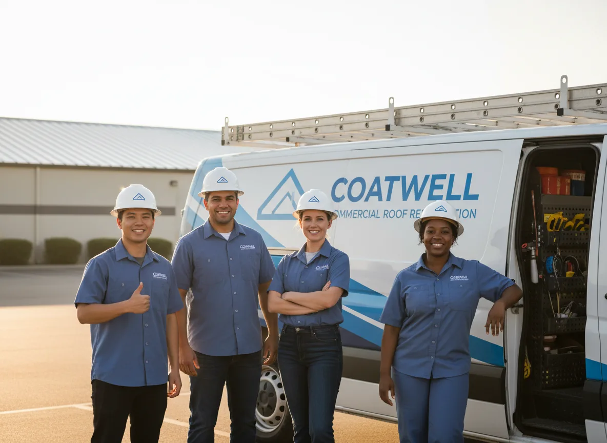 Commercial roof coating company in Le Grand, CA